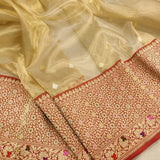 Pure Tissue Silk Handwoven Banarasi Saree