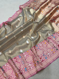 Pure Tissue Silk Handwoven Banarasi Saree