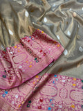 Pure Tissue Silk Handwoven Banarasi Saree