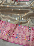 Pure Tissue Silk Handwoven Banarasi Saree