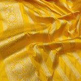 Pure Katan Silk Handwoven Tanchoi Banarasi Saree