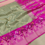 Pure Tissue Silk Handwoven Banarasi Saree