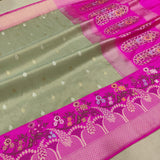 Pure Tissue Silk Handwoven Banarasi Saree