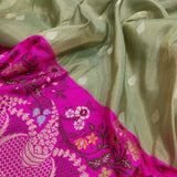 Pure Tissue Silk Handwoven Banarasi Saree