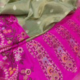 Pure Tissue Silk Handwoven Banarasi Saree