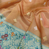 Pure Tissue Silk Handwoven Banarasi Saree