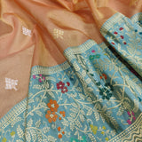 Pure Tissue Silk Handwoven Banarasi Saree