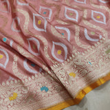 Pure Katan Silk Handwoven Banarasi Saree