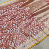 Pure Katan Silk Handwoven Banarasi Saree