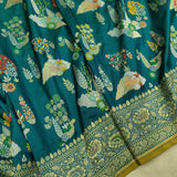 Pure Katan Silk Handwoven Banarasi Saree