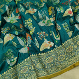 Pure Katan Silk Handwoven Banarasi Saree