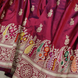 Pure Katan Silk Handwoven Banarasi Saree