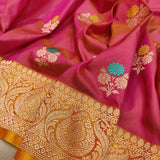 Pure Katan Silk Handwoven Banarasi Saree