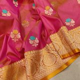 Pure Katan Silk Handwoven Banarasi Saree