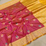 Pure Katan Silk Handwoven Banarasi Saree