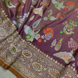 Pure Katan Silk Handwoven Banarasi Saree