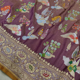 Pure Katan Silk Handwoven Banarasi Saree