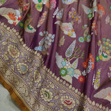 Pure Katan Silk Handwoven Banarasi Saree