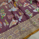 Pure Katan Silk Handwoven Banarasi Saree