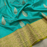 Pure Katan Silk Handwoven Banarasi Saree