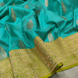 Pure Katan Silk Handwoven Banarasi Saree