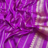 Pure Kora Silk Handwoven Banarasi Saree