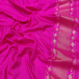 Pink Color Pure Katan silk ektara jamdani Banarasi saree.