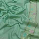 Pure banarasi ektara cotton jamdani saree