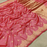 Pure Katan Silk Handwoven Banarasi Saree