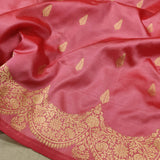 Pure Katan Silk Handwoven Banarasi Saree