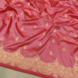 Pure Katan Silk Handwoven Banarasi Saree