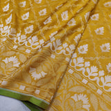 Katan silk ektara jamdani Banarasi saree