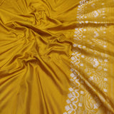 Katan silk ektara jamdani Banarasi saree