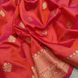 Pure Katan Silk Handwoven Banarasi Saree