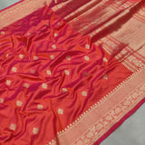 Pure Katan Silk Handwoven Banarasi Saree