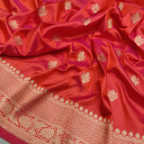 Pure Katan Silk Handwoven Banarasi Saree