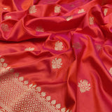 Pure Katan Silk Handwoven Banarasi Saree