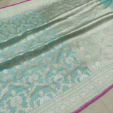 Pure Katan Silk Handwoven Banarasi Saree