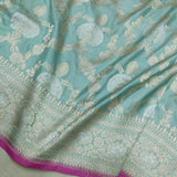 Pure Katan Silk Handwoven Banarasi Saree