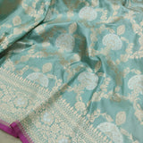 Pure Katan Silk Handwoven Banarasi Saree