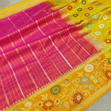 Pink Color Pure Katan Silk Handwoven Banarasi Saree