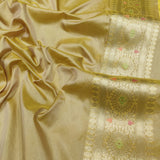 Pure Katan Silk Handwoven Banarasi Saree