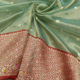 Pure Tissue Silk Handwoven Banarasi Saree