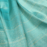 Sky Blue Color Pure Katan Silk Handwoven Banarasi Saree