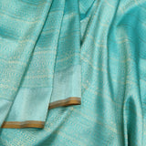 Sky Blue Color Pure Katan Silk Handwoven Banarasi Saree