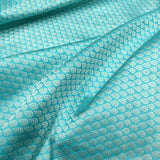 Sky Blue Color Pure Katan Silk Handwoven Banarasi Saree