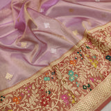 Pure Tissue Silk Handwoven Banarasi Saree