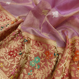 Pure Tissue Silk Handwoven Banarasi Saree