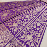 Purple Color Banarasi Katan Silk Lehenga