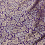 Purple Color Banarasi Katan Silk Lehenga